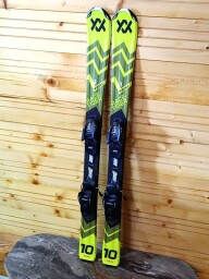 LYŽE VOLKL RACETIGER JR YELLOW 110CM --MODEL 2025--